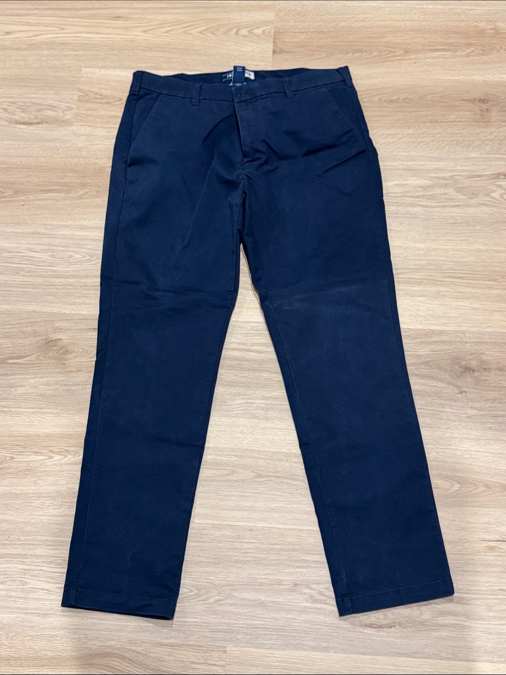 IZOD Men's Navy Chino Pants - Classic Tailored Fit
